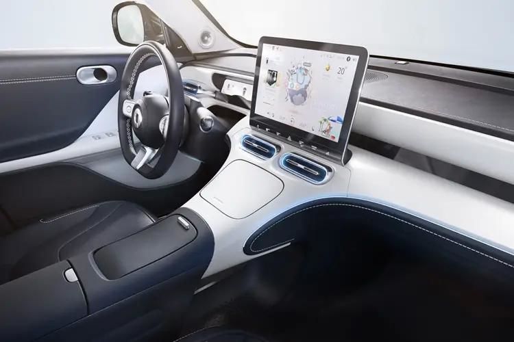 smart hashtag 1 hatchback 200kw pure 49kwh 5dr auto inside view