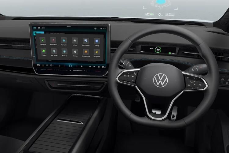 volkswagen id.7 210kw match pro 77kwh 5dr auto [exterior+ pan] inside view