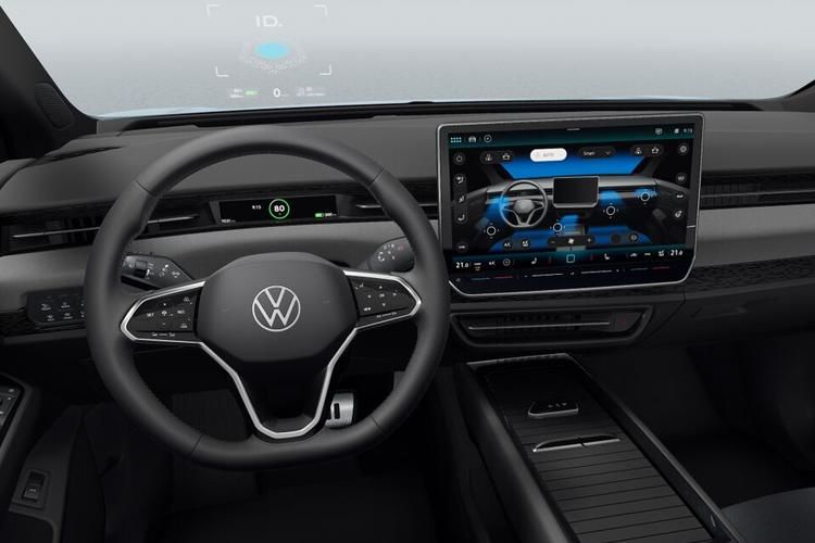 volkswagen id.7 estate 210kw match pro 77kwh 5dr auto [exterior+ pan] inside view