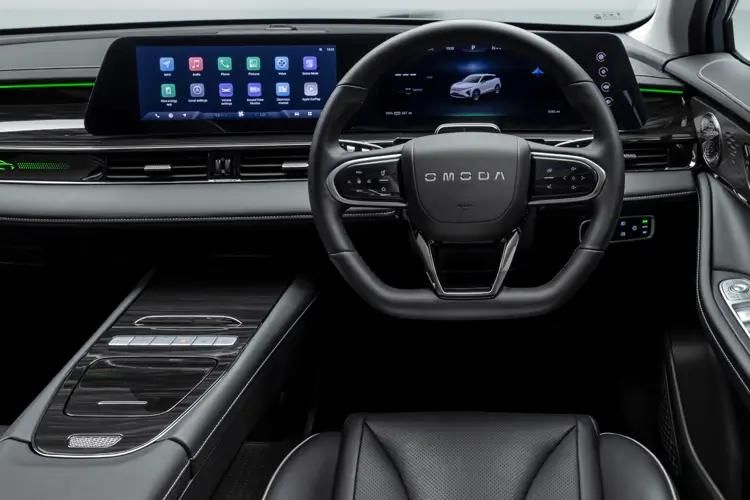 omoda 5 150kw comfort 61kwh 5dr auto inside view