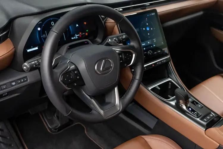 lexus lbx 1.5 premium plus design 5dr e-cvt inside view