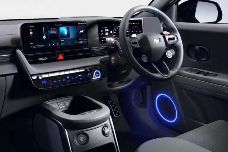 hyundai ioniq 5 n hatchback 478kw 84 kwh 5dr auto [vision roof] inside view