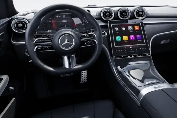 mercedes-benz cle coupe cle 220d amg line 2dr 9g-tronic inside view