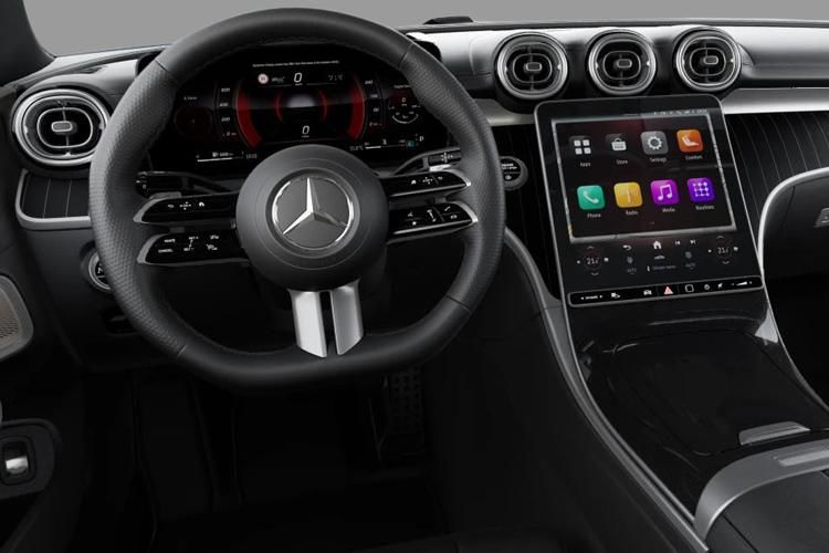 mercedes-benz cle coupe cle 300 4matic amg line premium + 2dr 9g-tronic inside view