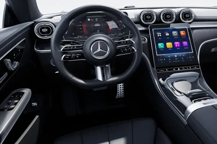mercedes-benz cle convertible cle 220d amg line premium plus 2dr 9g-tronic inside view