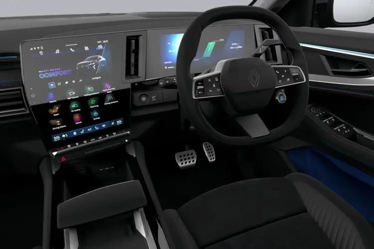 renault rafale e-tech full hybrid techno 5dr auto inside view