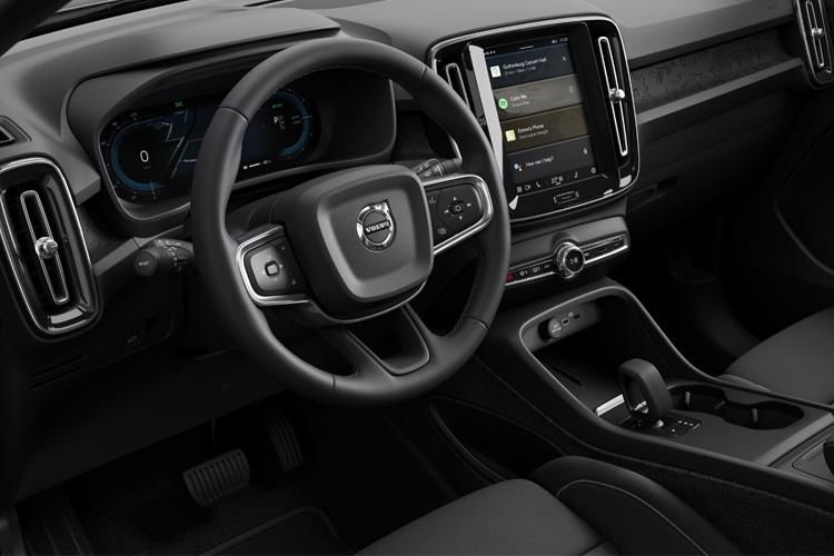 volvo ec40 185kw extended range ultra 78kwh 5dr auto inside view