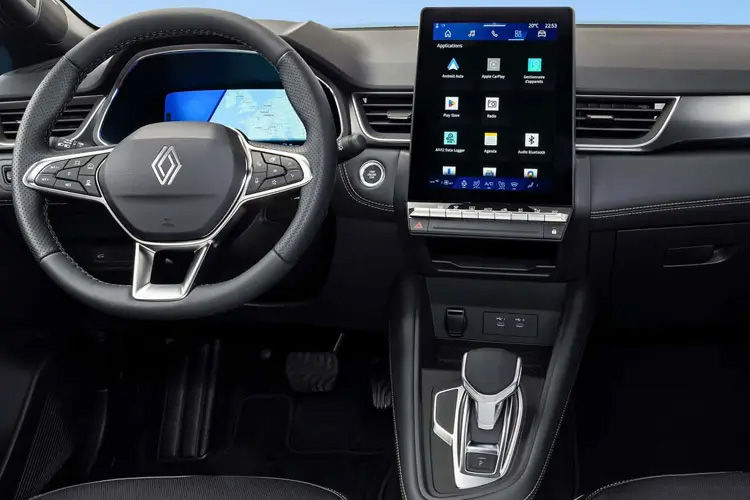 renault symbioz estate 1.6 e-tech fhev 145 iconic esprit alpine 5dr auto inside view