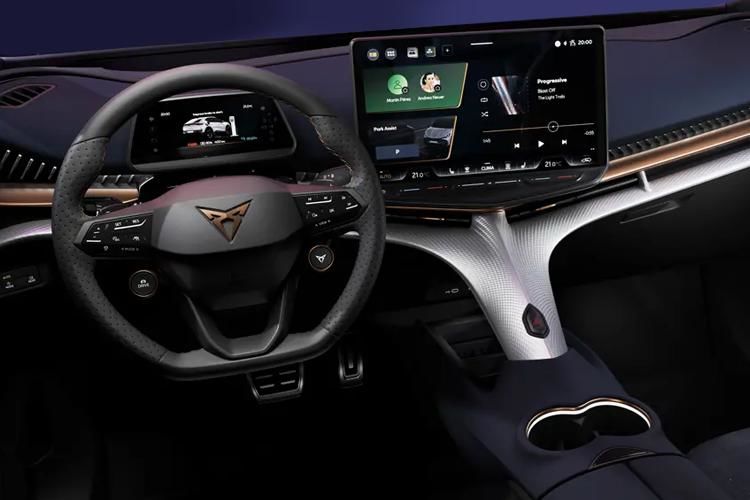 cupra tavascan 210kw v2 77kwh 5dr auto [winter pack] inside view