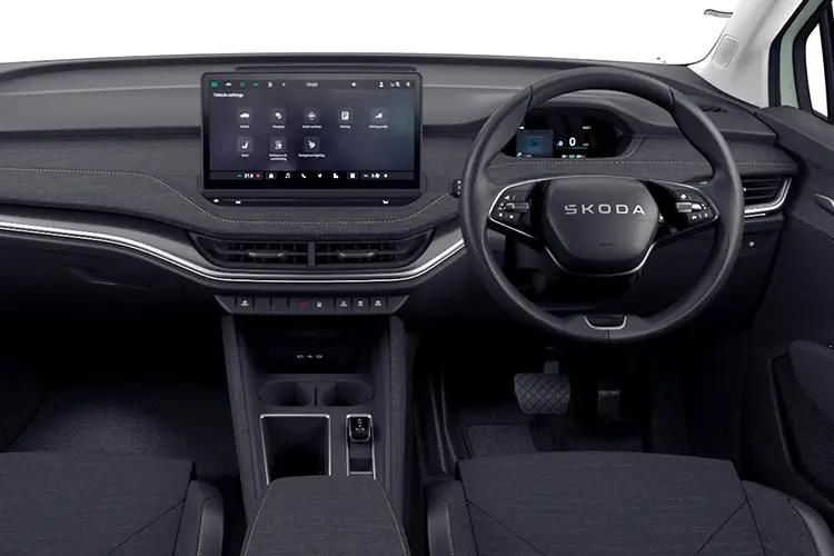 skoda elroq 150kw 60 edition 63kwh 5dr auto inside view
