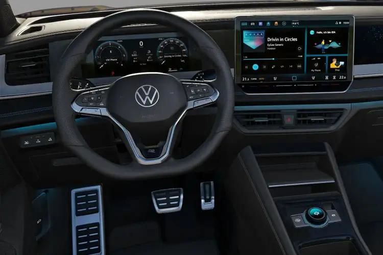 volkswagen tayron 1.5 tsi ehybrid r-line 5dr dsg6 inside view