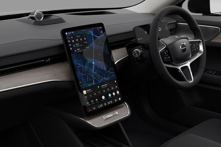 volvo es90 hatchback 330kw twin motor ultra 106kwh 5dr awd auto inside view