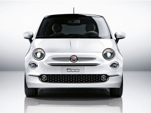Fiat 500 Front View