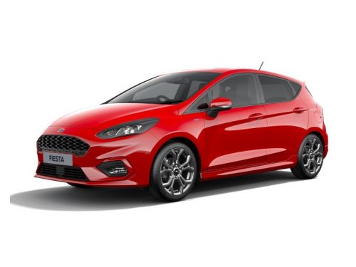 Lease the Ford Fiesta Hatchback 1.0 EcoBoost Hybrid mHEV 155 ST-Line X