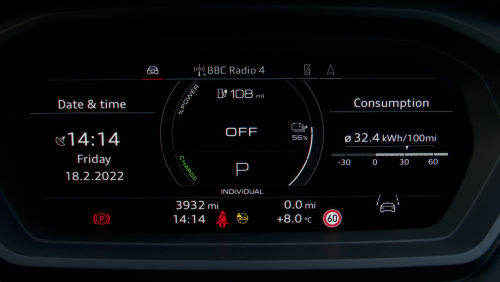 AUDI Q4 E-TRON ESTATE 150kW 40 82kWh Black Edition 5dr Auto [Tech Pro] view 3