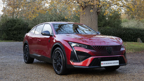 PEUGEOT E-408 ELECTRIC FASTBACK 158kW GT 58kWh 5dr Auto view 3