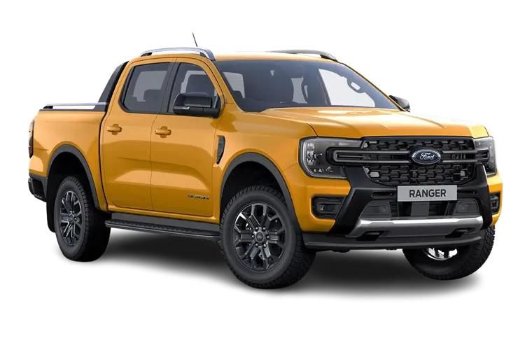 ford ranger pick up double cab ms-rt 3.0 ecoblue v6 240 auto front view