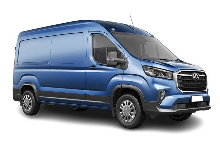 maxus deliver 9 2.0 d20 150 lux extra high roof van front view