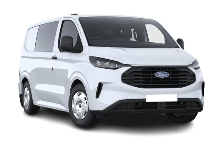 ford transit custom 2.0 ecoblue 136ps h1 double cab van trend auto front view