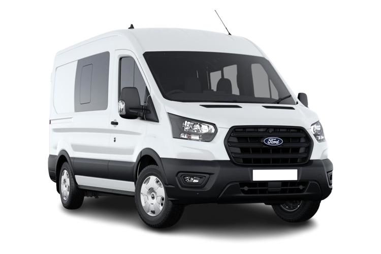 ford transit 2.0 ecoblue 165ps h3 trend d/cab van auto [dap] front view