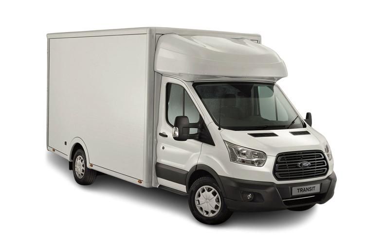 ford transit 135kw 68kwh trend luton van auto [nav] front view