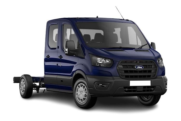 ford transit 2.0 ecoblue 130ps leader dcab tipper 1way auto dap front view