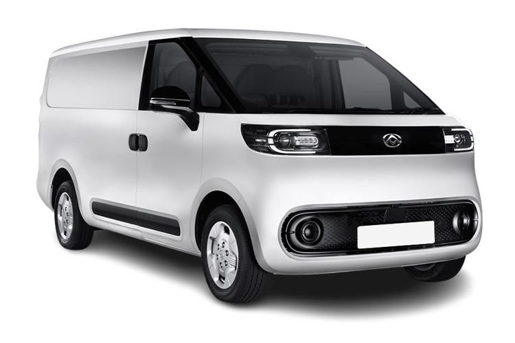 maxus deliver 5 120kw h2 van 64kwh auto front view