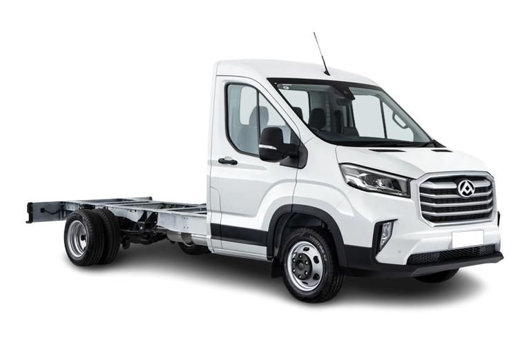 maxus deliver 9 150kw chassis cab 88kwh n2 auto front view