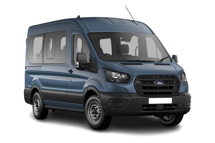 ford transit 135kw 68kwh h3 11 seater trend auto [nav] front view