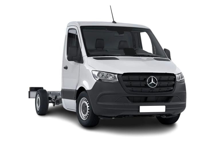 mercedes-benz sprinter 150kw 81kwh select chassis cab auto front view