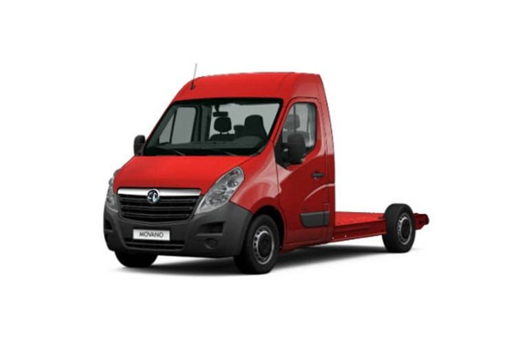 vauxhall movano 2.2 turbo d 140 platform cab prime front view
