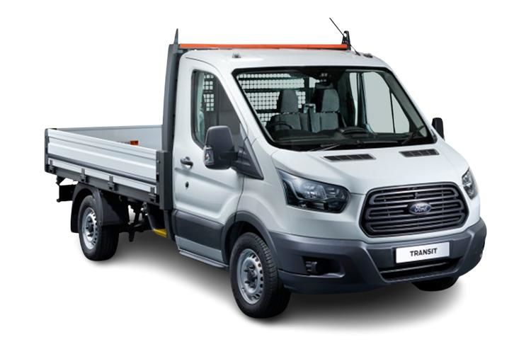 ford transit 198kw 89kwh leader premium dropside auto [dap] front view
