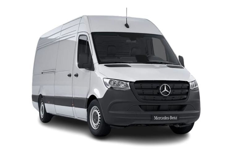 mercedes-benz sprinter 3.5t chassis cab 9g-tronic front view