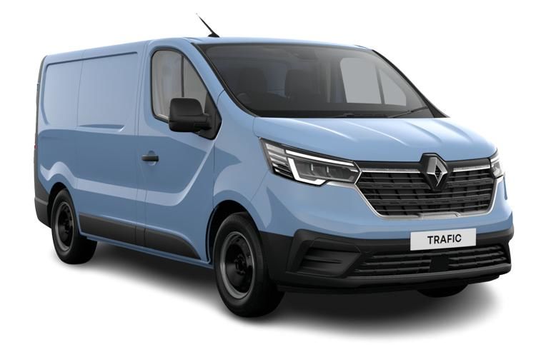 renault trafic ll30 90kw 52kwh advance van auto front view
