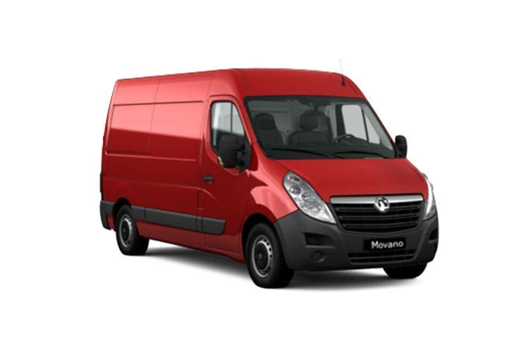 vauxhall movano 200kw 110kwh chassis cab prime auto front view