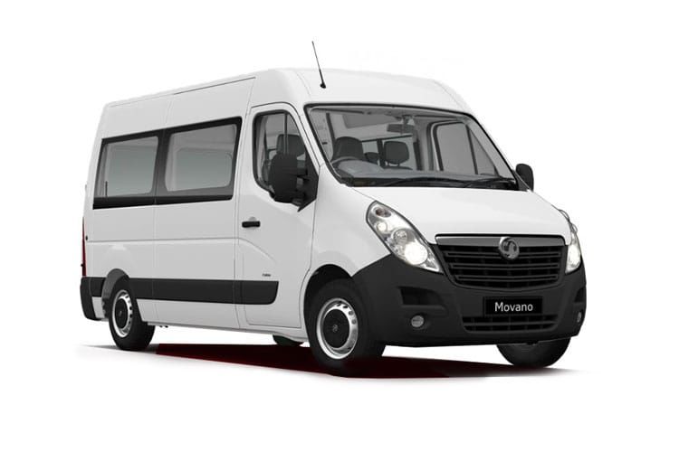 vauxhall movano 2.2 turbo d 140 dropside double cab prime front view