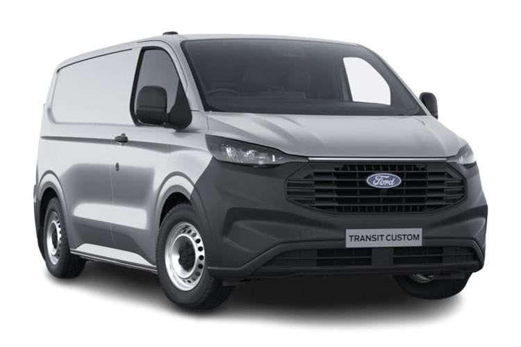 ford transit custom 2.5 phev 232ps h1 double cab van ms-rt auto front view