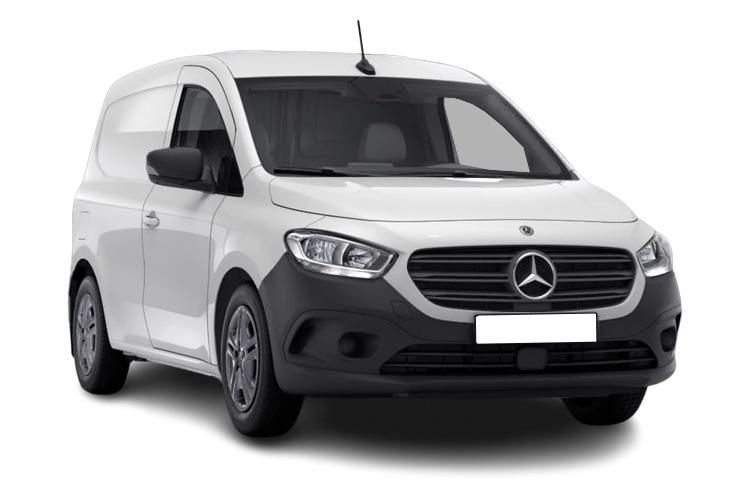 mercedes-benz citan 90kw 45kwh pro van auto front view