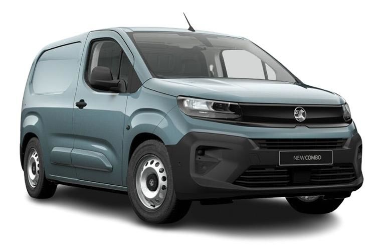 vauxhall combo cargo 100kw prime 52kwh h1 crew van auto front view