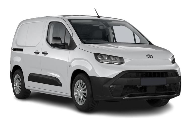 toyota proace city icon van 50kwh auto front view