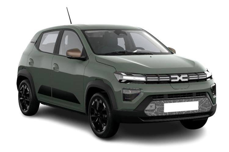 dacia spring 48kw cargo extreme 27kwh van auto front view