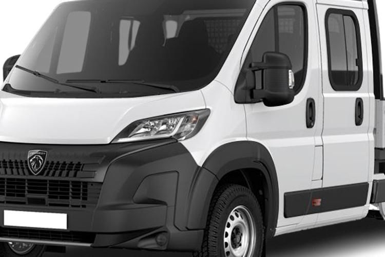 peugeot boxer 2.2 bluehdi 140 crew cab dropside professional detail view