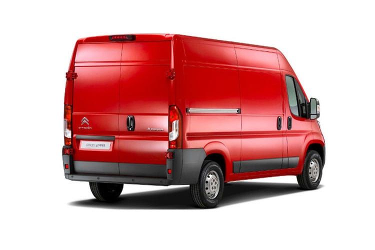 citroen relay 2.2 bluehdi 140 h2 van enterprise back view