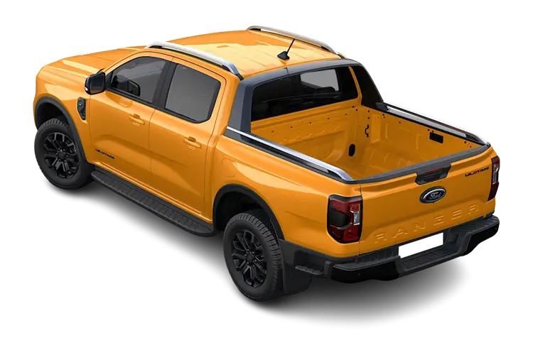 ford ranger pick up d/cab platinum 3.0 ecoblue v6 240 auto back view