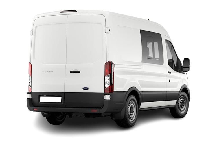 ford transit 2.0 ecoblue 165ps hde leader sktl chassis auto dap back view