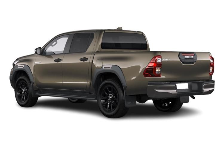 toyota hilux invincible d/cab pick up 2.8 d-4d back view