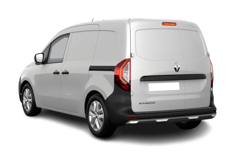 renault kangoo ml19 blue dci 115 edc advance [safety] van back view