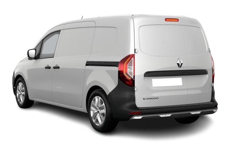 renault kangoo ll21 blue dci 115 edc advance [safety] van back view