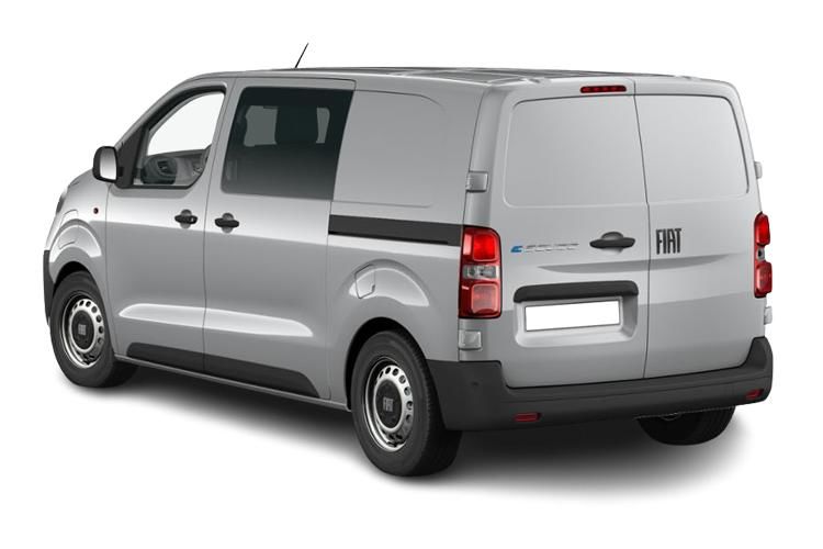fiat scudo 100kw 75kwh primo crew van auto back view