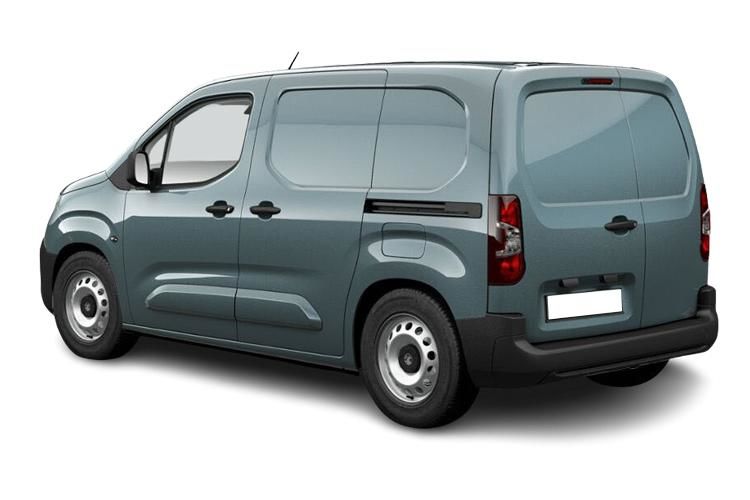 vauxhall combo cargo 1.5 turbo d 100ps prime h1 crew van back view